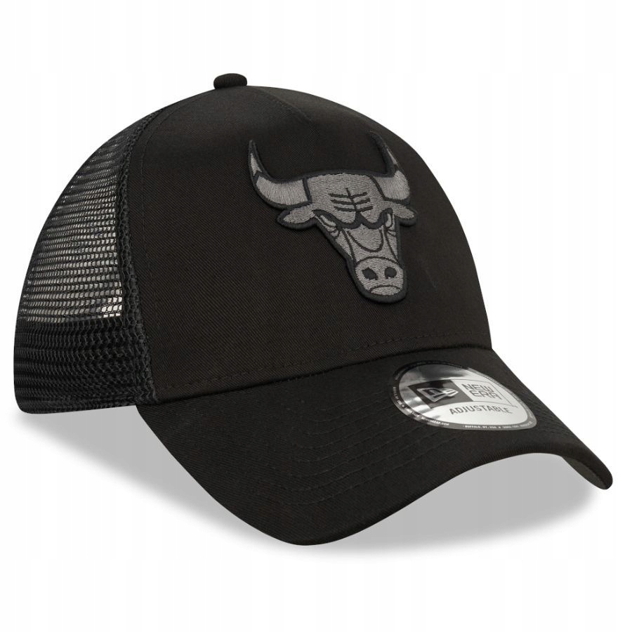 CZAPKA Z DASZKIEM NEW ERA ORYGINALNA HOLOGRAM MĘSKA DAMSKA Model TRUCKER CHICAGO BULLS SIATKA