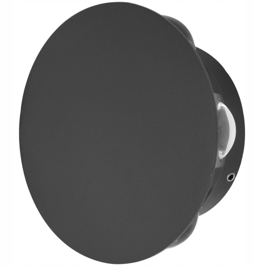 Venkovní nástěnné Led svítidlo černé na fasádu na terasu Macba 6
