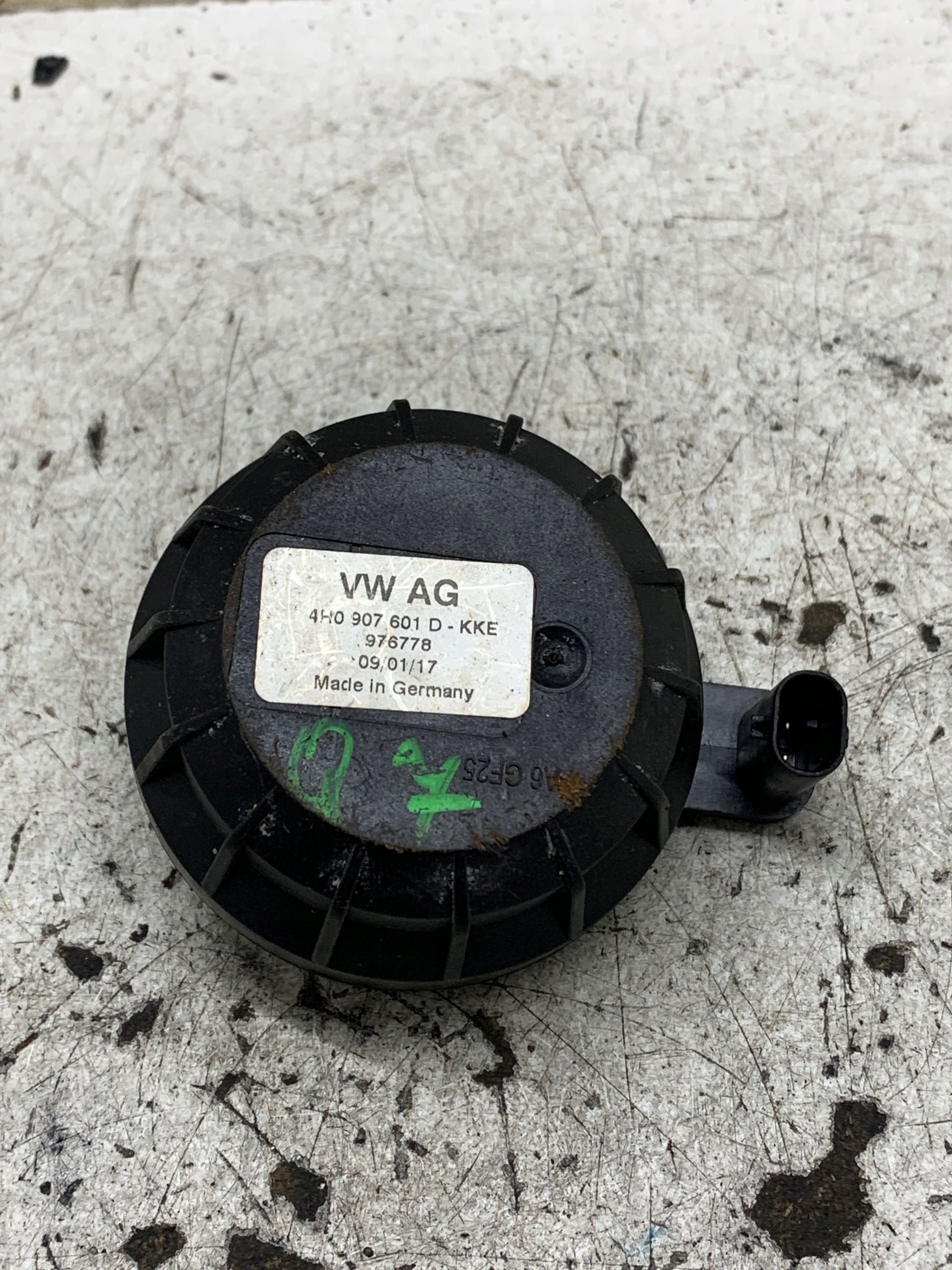 control unit module DZWIEKU AKUSTYCZNY 4H0907601D AUDI VW
