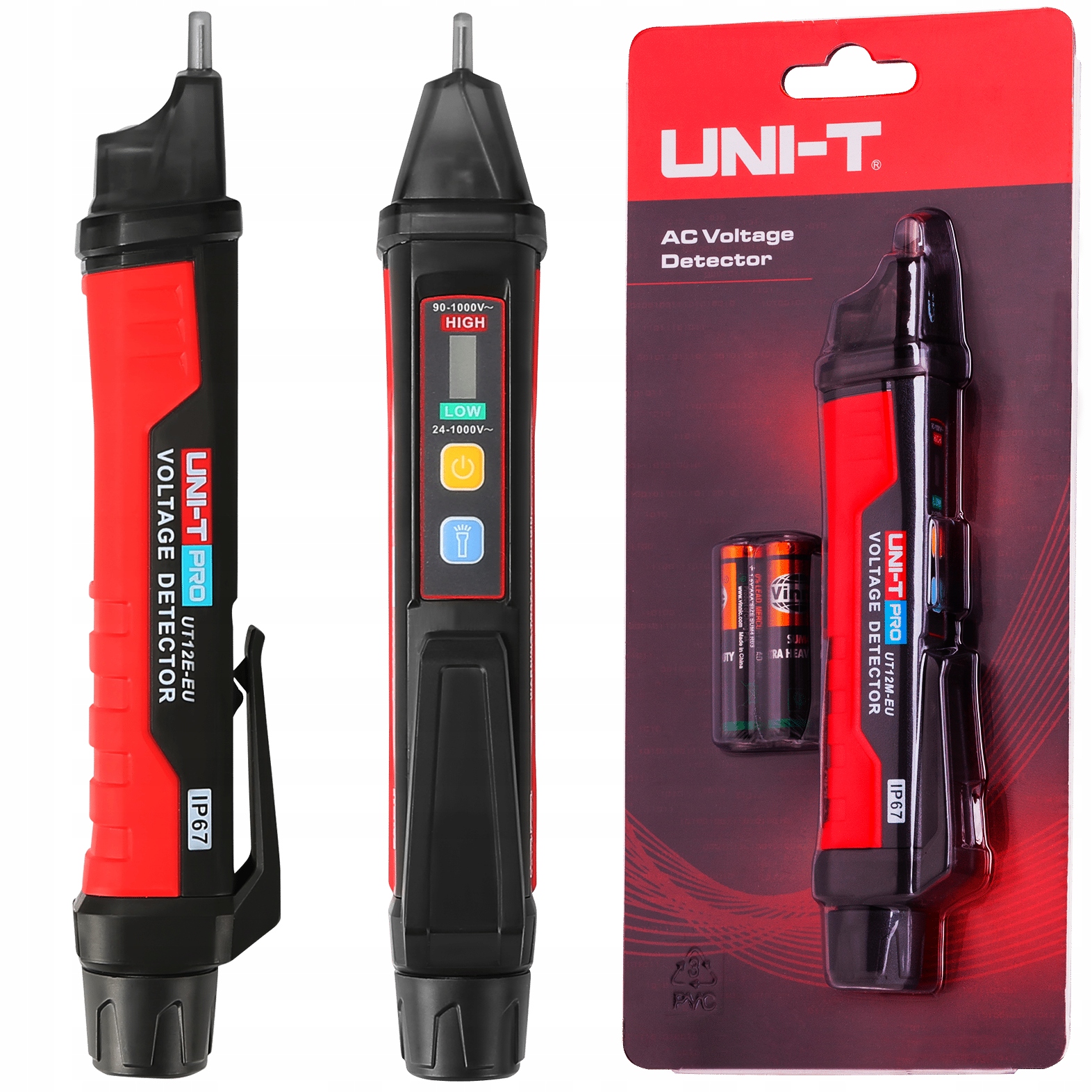 UNI-T UT12E-EU PRÓBNIK NAPIĘCIA WSKAŹNIK DETEKTOR