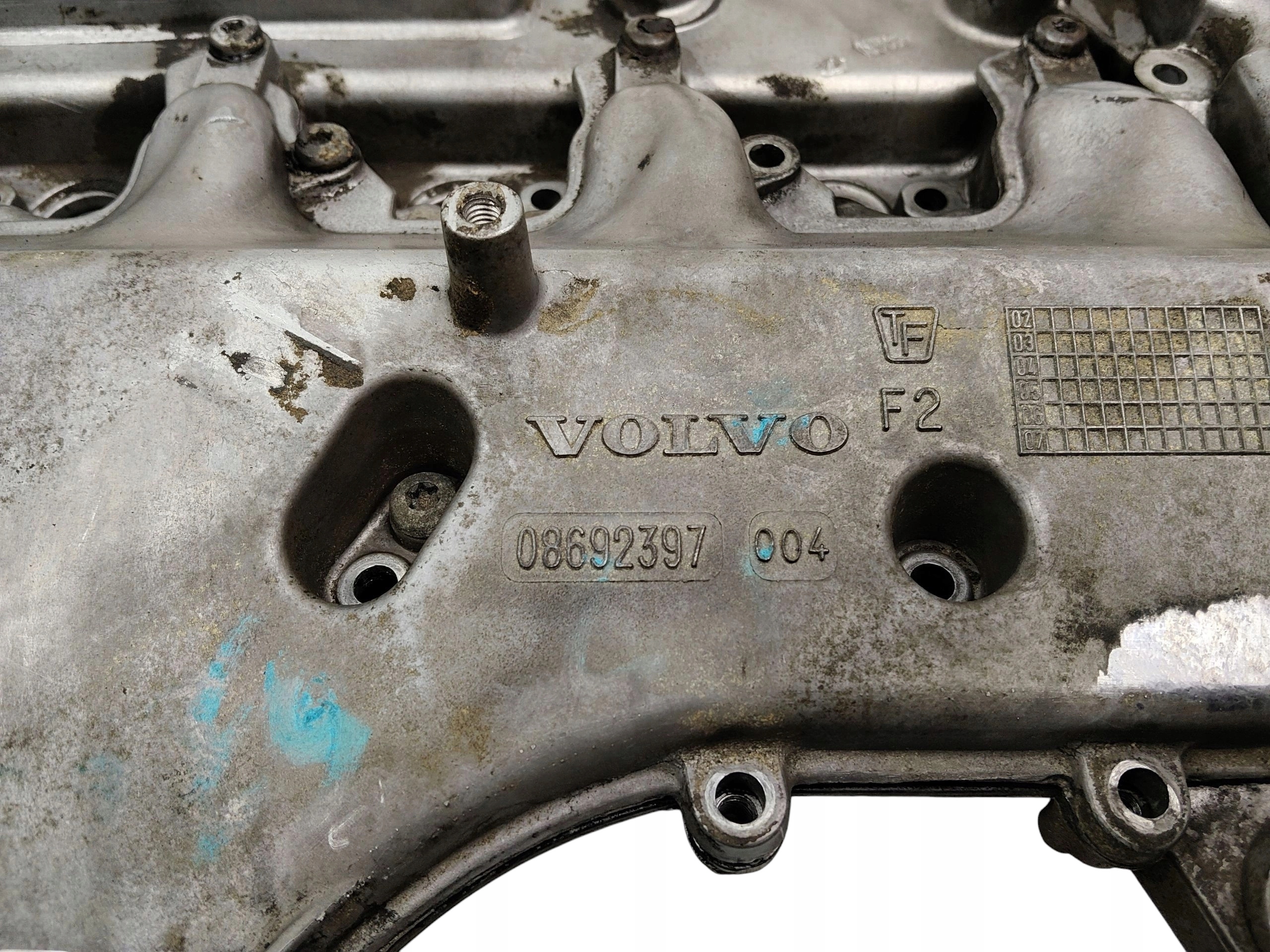 Abdeckung der Ventile VOLVO S80 und 2.4 D5 163KM 08692397