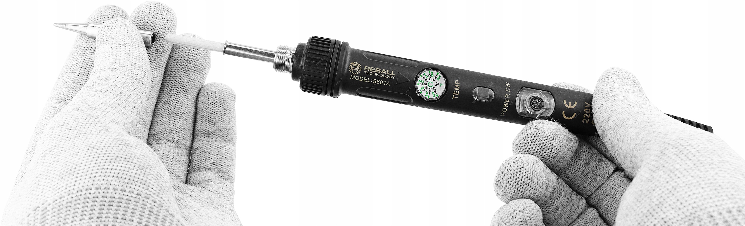 LUTOWNICA PRECYZYJNA S601A + GROT DO TAŚM FLEX LCD Stan opakowania oryginalne