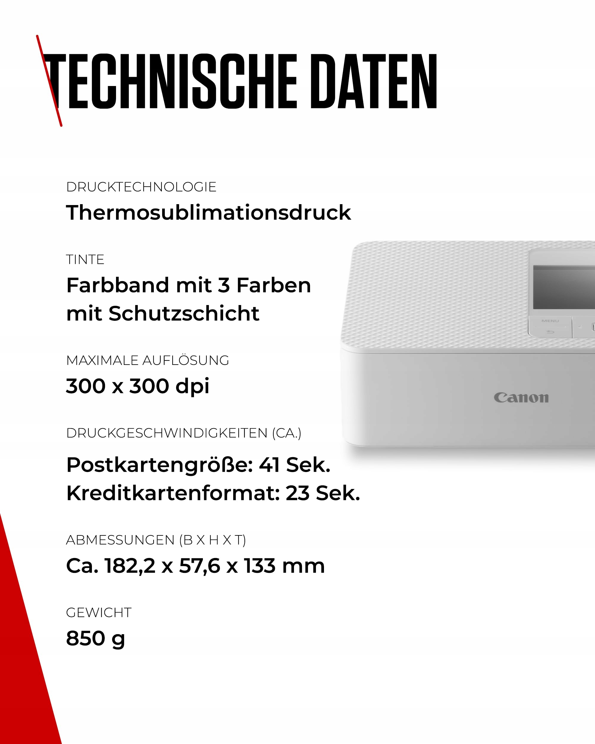 CANON SELPHY CP1500 Wireless Mobile Printer 10x15cm — miniatura 8