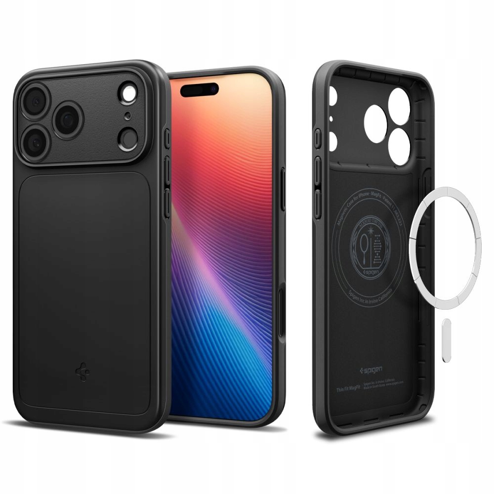 Etui do iPhone 17 Pro Spigen, ochronny case do MagSafe, lekki pokrowiec tył