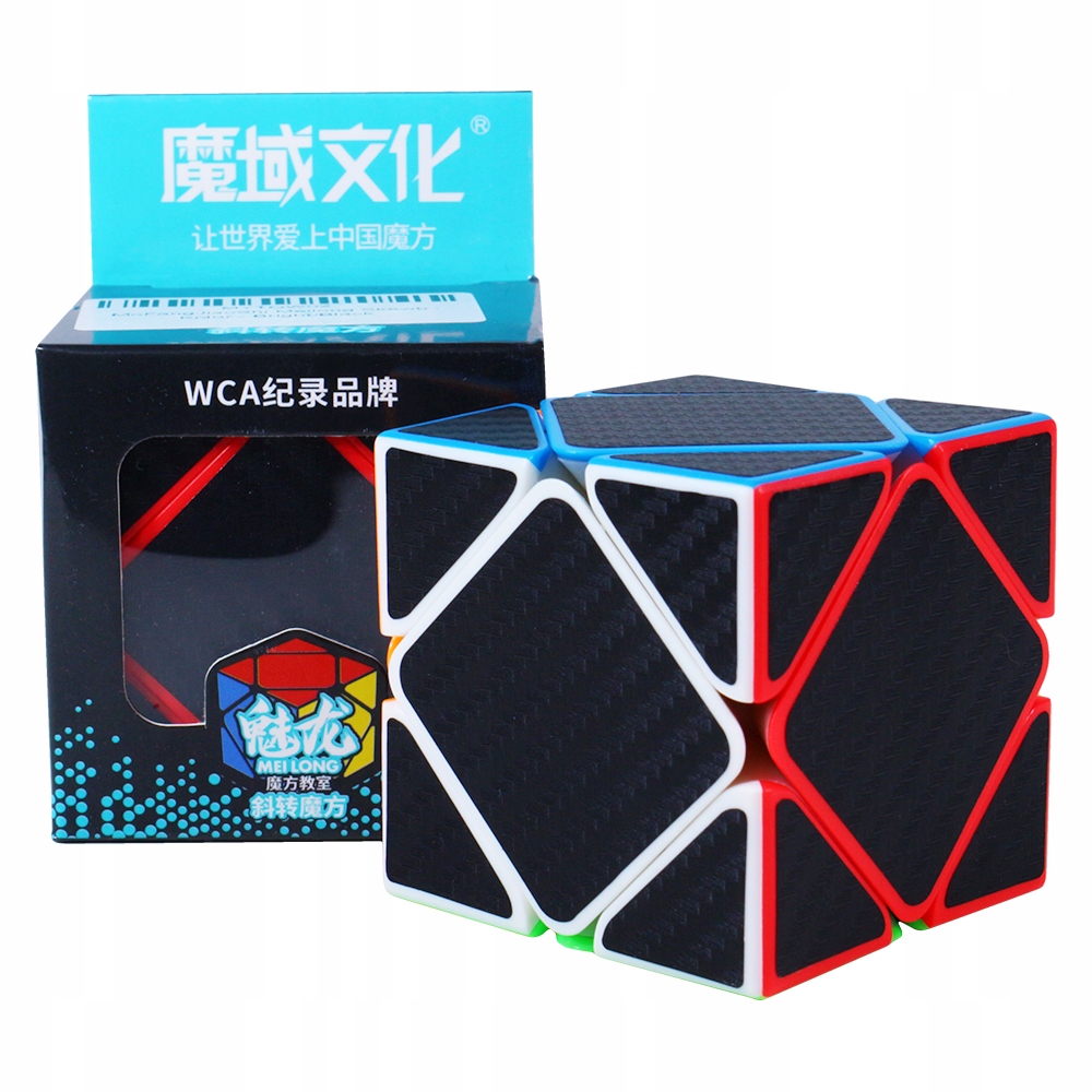 

MoFangJiaoShi Meilong Skewb Bright/Czarna