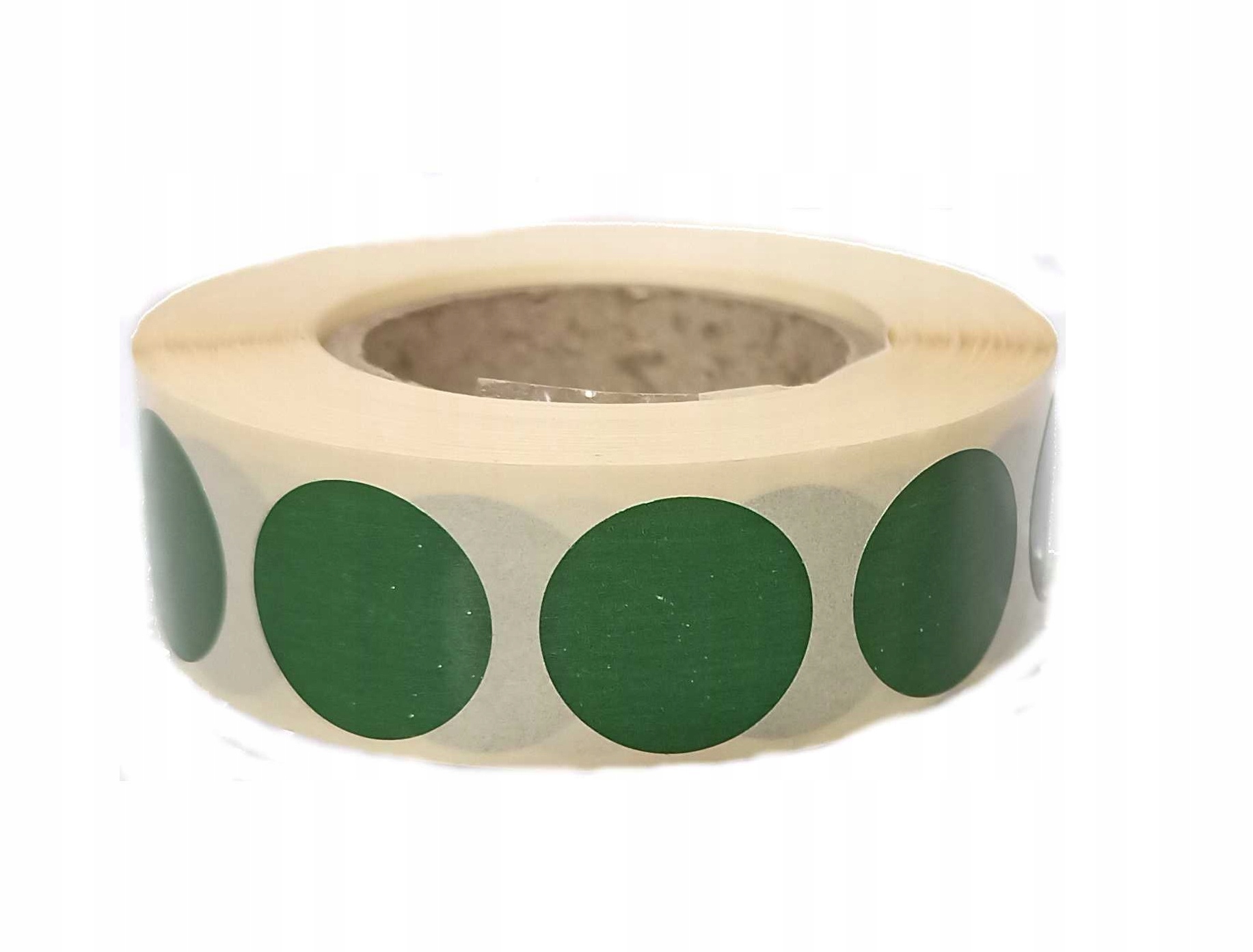 Zaklejki samoprzylepne do tarcz 19mm 1000 zielone