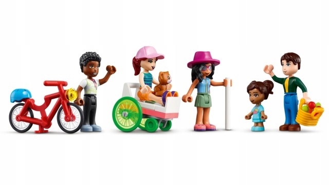 LEGO FRIENDS - BUDYNKI PRZY GŁÓWNEJ ULICY - 41704 Liczba elementów 1682 szt.