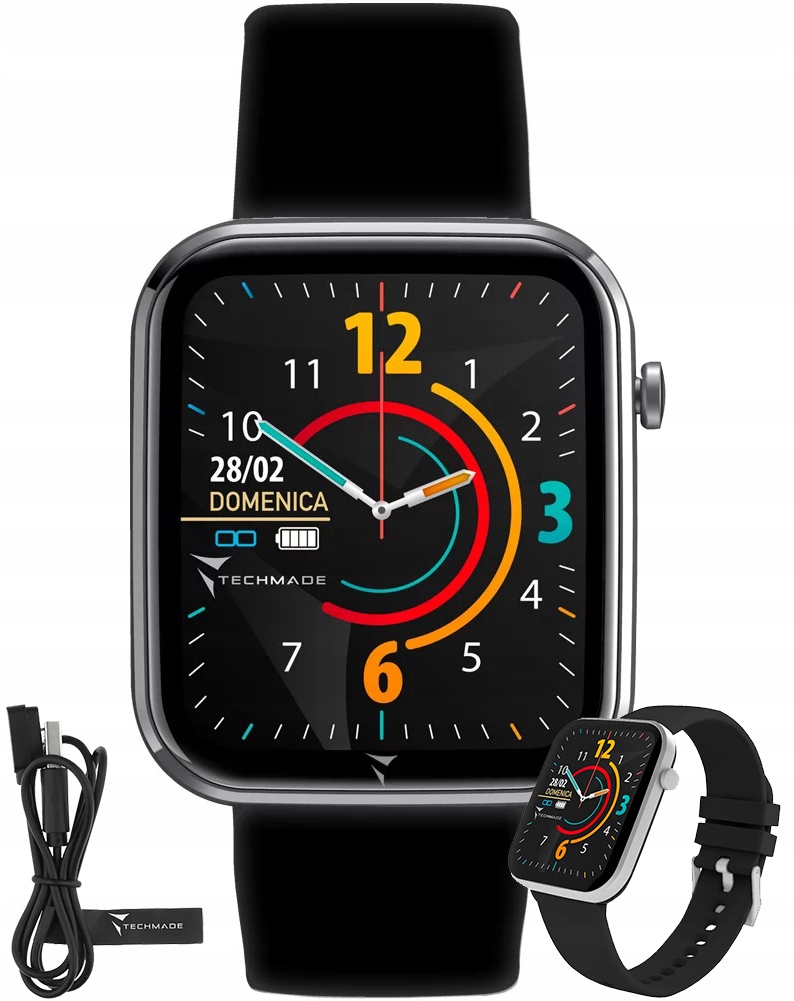 Chytré Hodinky Techmade Ekg Kroky Spánek Cyklus Kalorie Pl