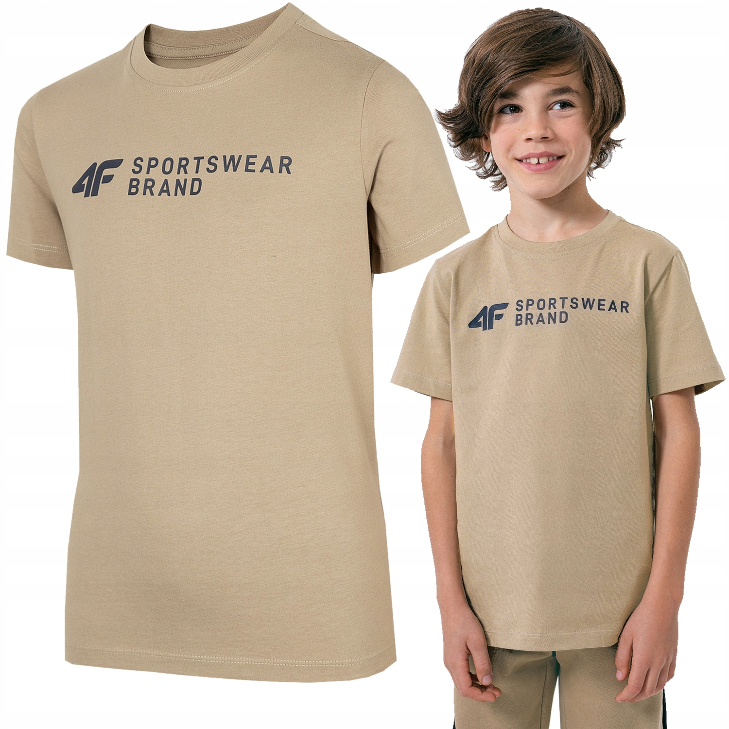 

Koszulka Dziecięca 4F T-shirt Chłopięcy Bawełniany