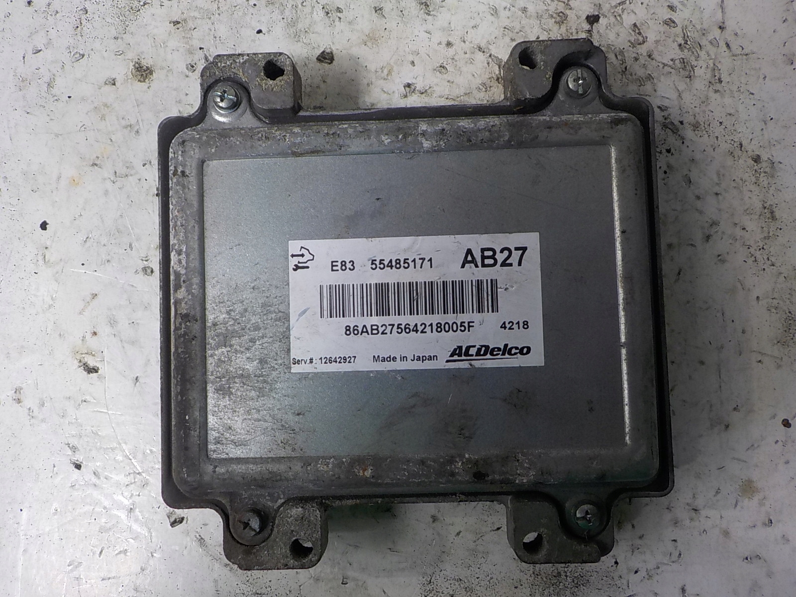 OPEL Computer Bedienteil 55485171 AB27