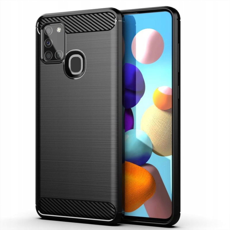 

Etui pancerne SpaceCase Carbon do Galaxy A21S