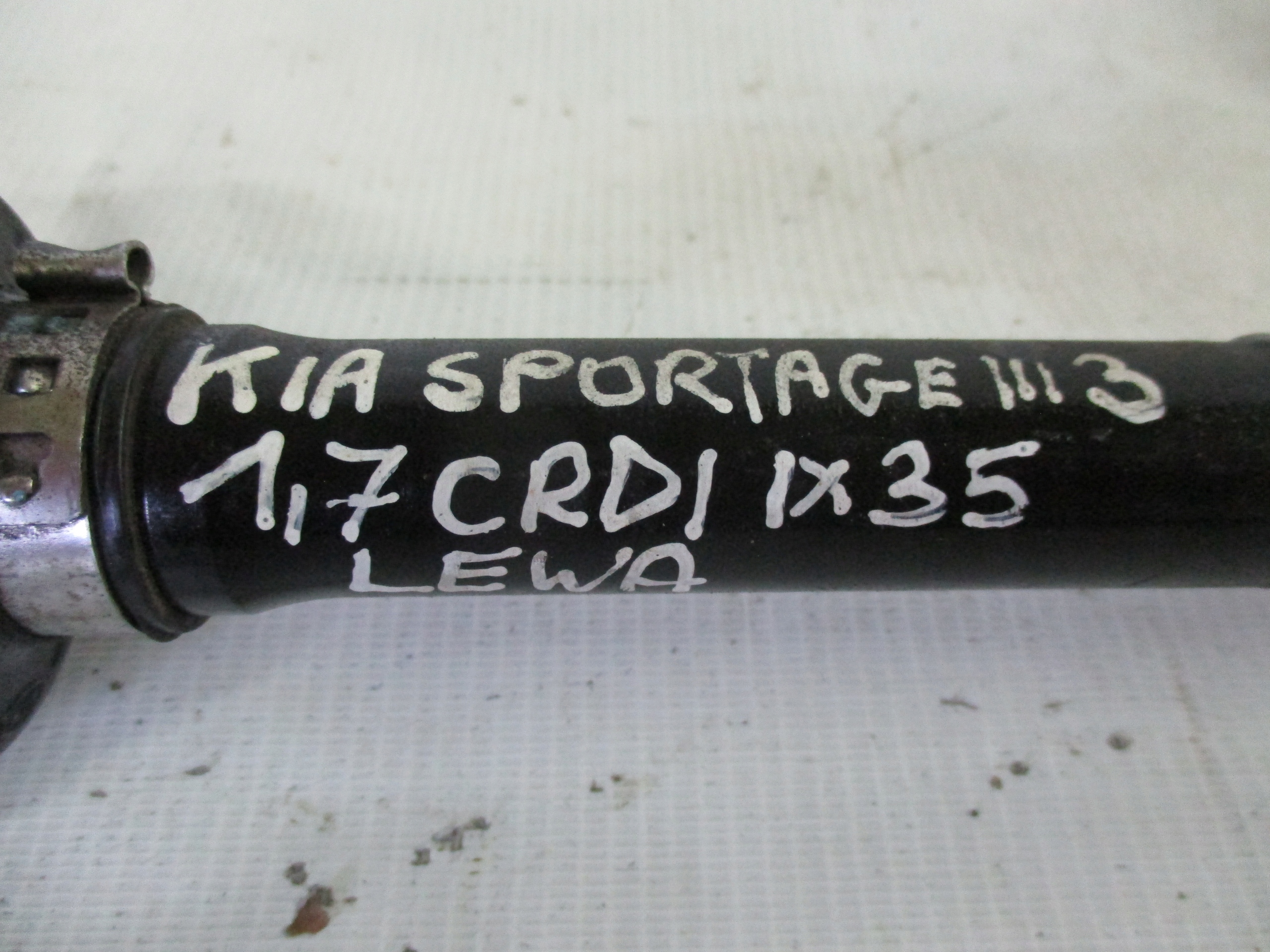 semi-axis left Kia Sportage III 1,7 CRDI Hyundai ix 35
