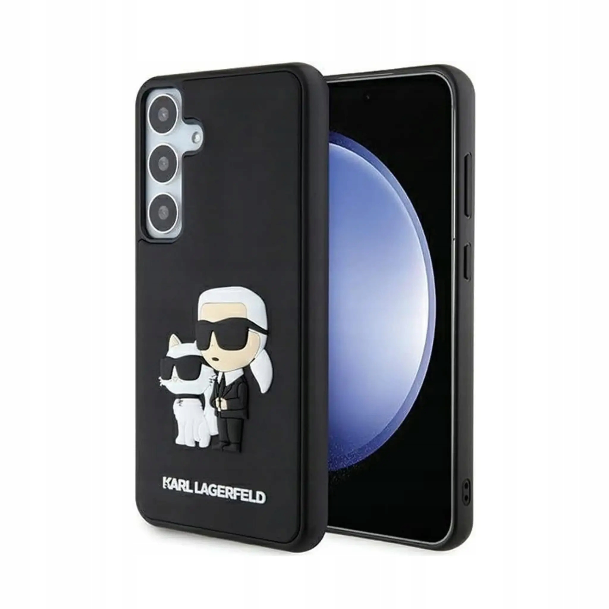 Etui Karl Lagerfeld Saffiano Karl &amp; czarny Samsung Galaxy S24