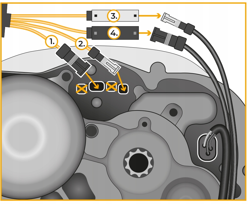 Speedbox 3.0 do Silników BOSCH, Bosch Performance CX gen4 Chip NIE DO SMART Waga 80 g