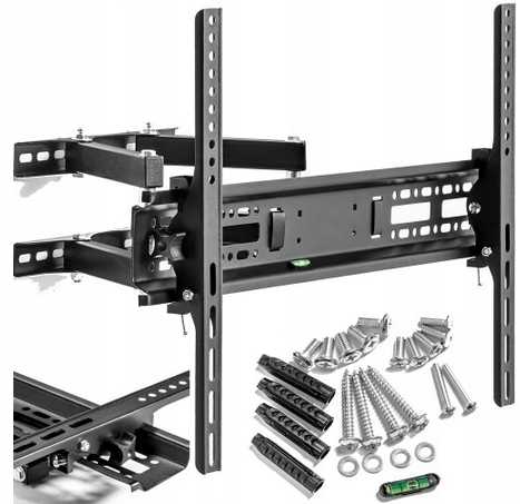 REGULOWAN UCHWYT DO TELEWIZORA WIESZAK TV OBROTOWY