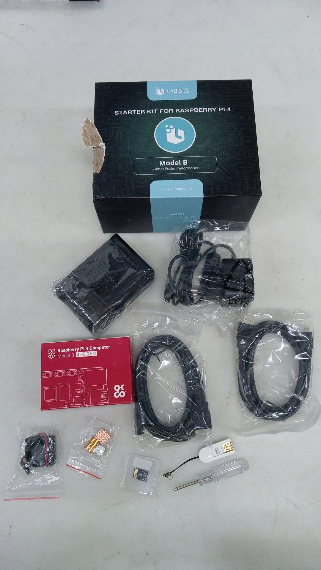 LABISTS RASPBERRY PI 4 MODEL B 4 GB KIT MIT 64GB Kod producenta DEL464