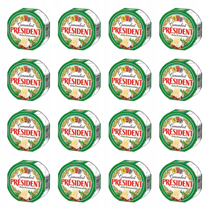 President Camembert Provensálské byliny 120 g X16
