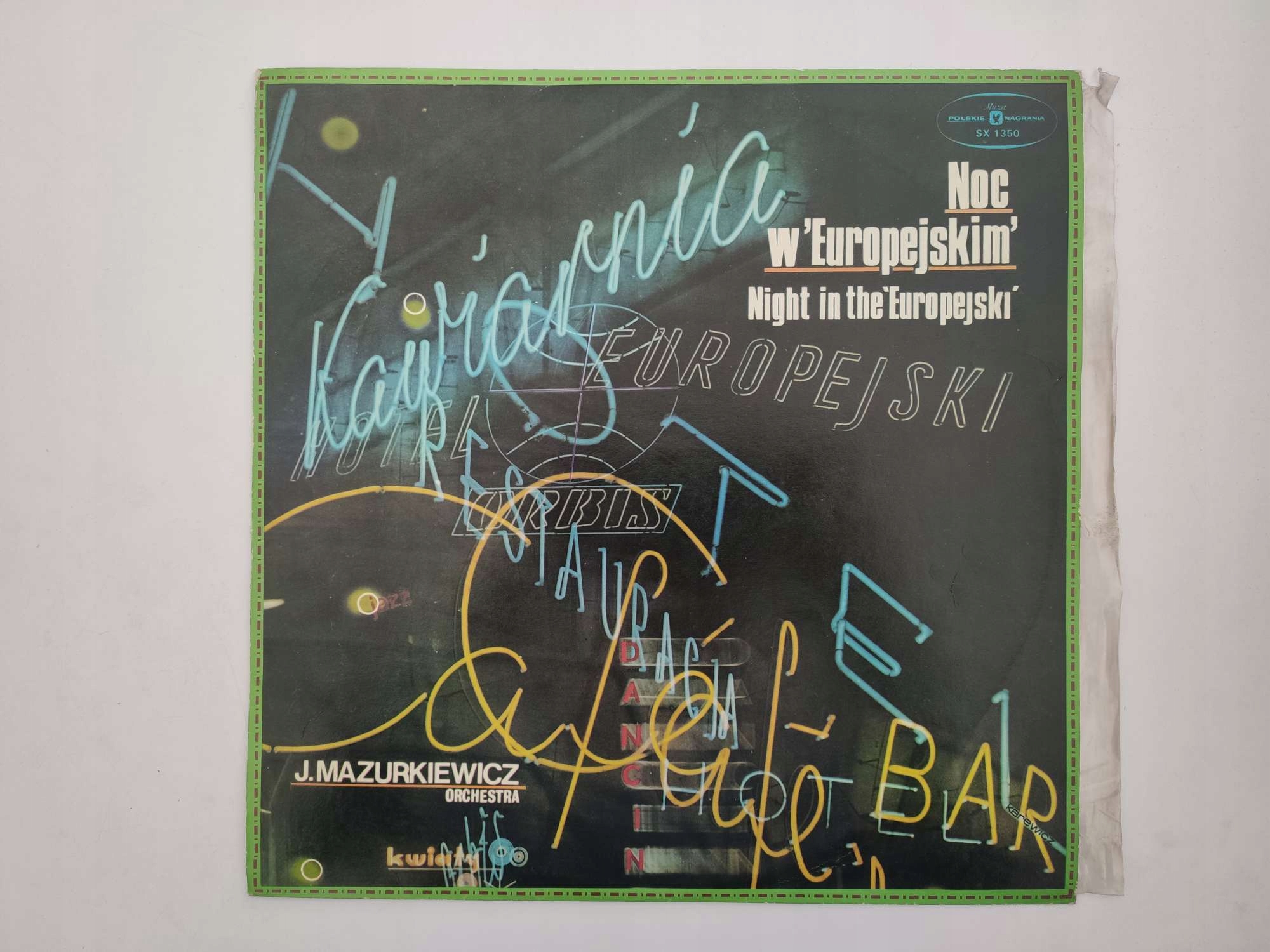 Józef Mazurkiewicz - Noc w Europejskim