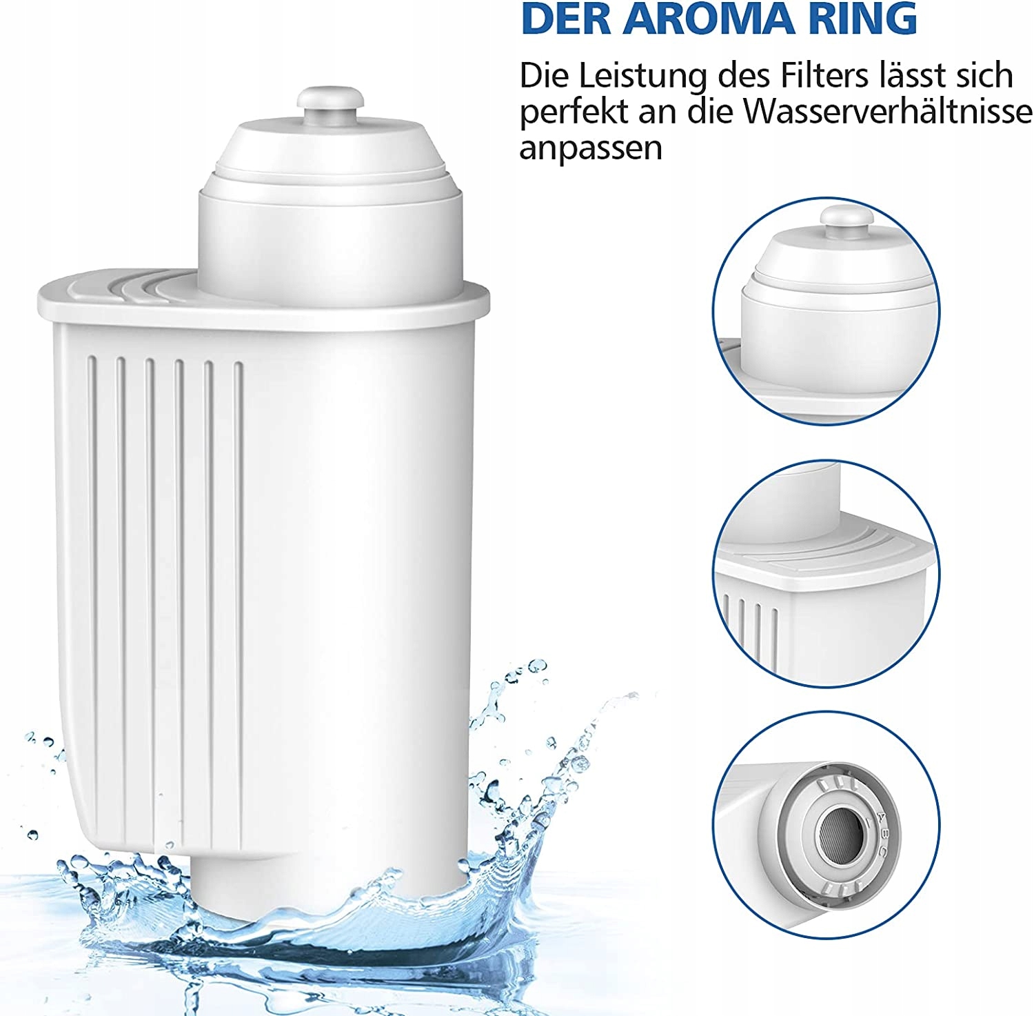 FILTR ZAMIENNIK DO EKSPRESU SIEMENS EQ6/EQ9 4 SZT Marka Inna