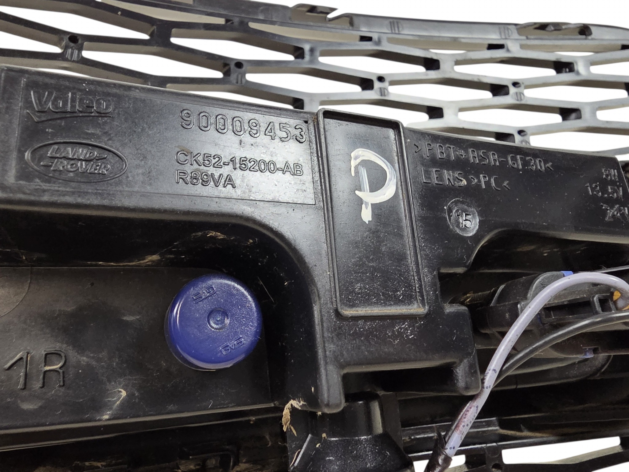 RANGE ROVER SPORT 2015 L494 Feux antibrouillard Droite Châssis Grille Droit CK52-15200-AB