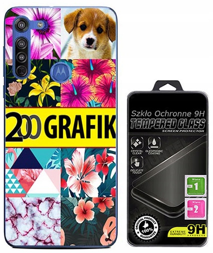 

Etui Cienki Silikon Foto Do Motorola Moto G8 Szkło