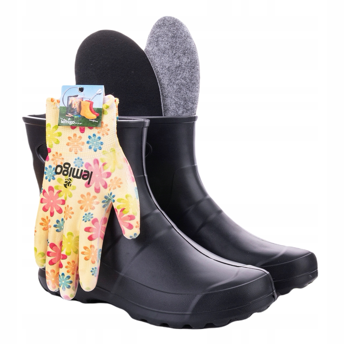 

Kalosze Piankowe Lekkie Gumiaki Lemigo Garden r 46