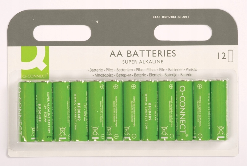 

Baterie super-alkaliczne Aa LR06 1,5V 12szt