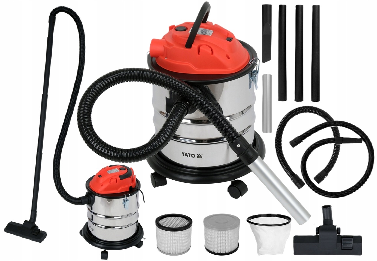 Dílenský Vysavač Na Popele Hepa Foukač 1200W 20L Yato YT-85705