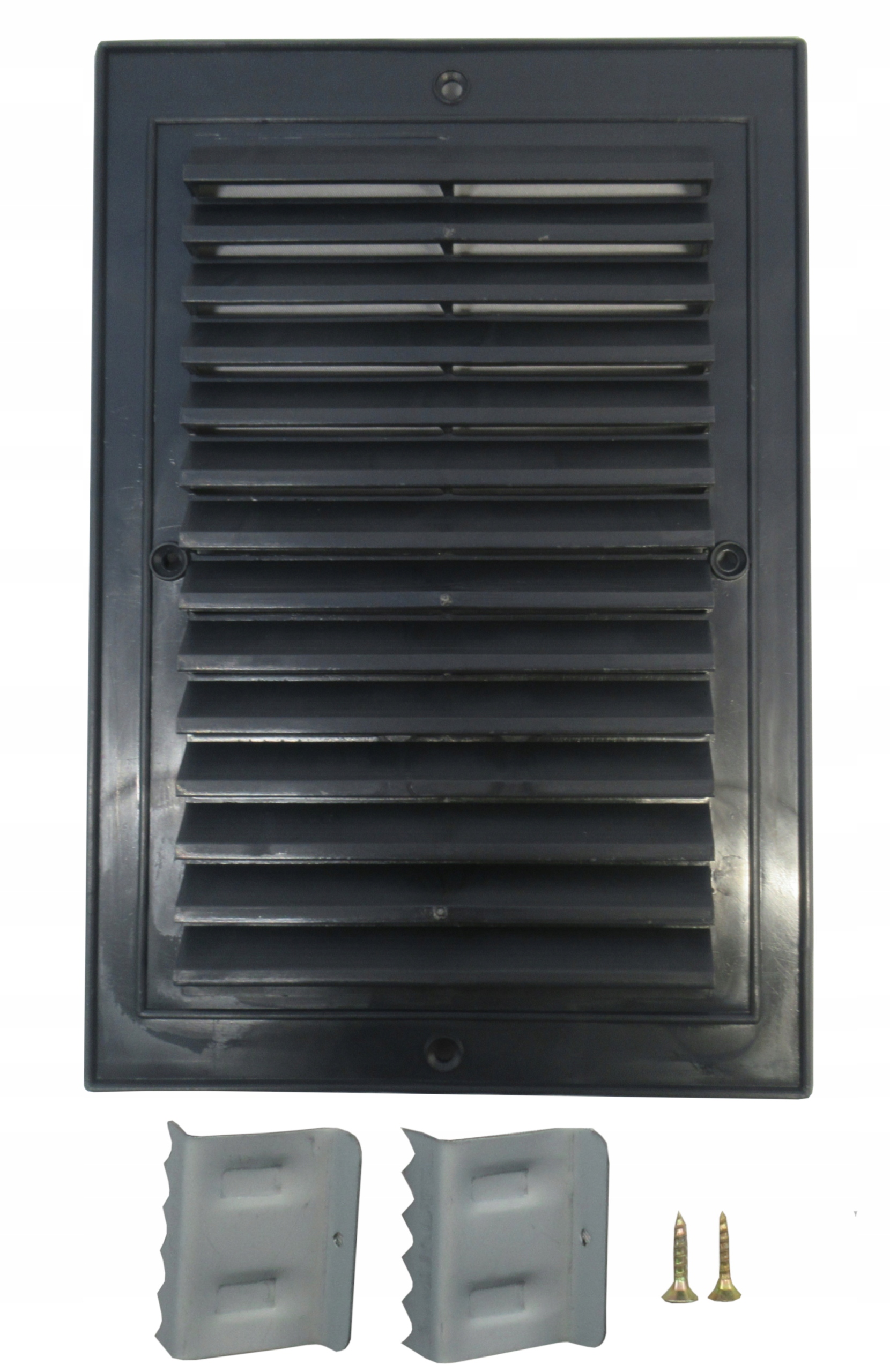 

Kratka Wentylacyjna 14X21KOMIN Skośna Grafit Ramka