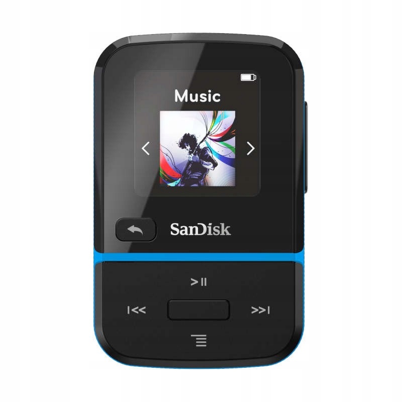 

Odtwarzacz Sandisk MP3 32GB Clip Sport GO–Niebiesk