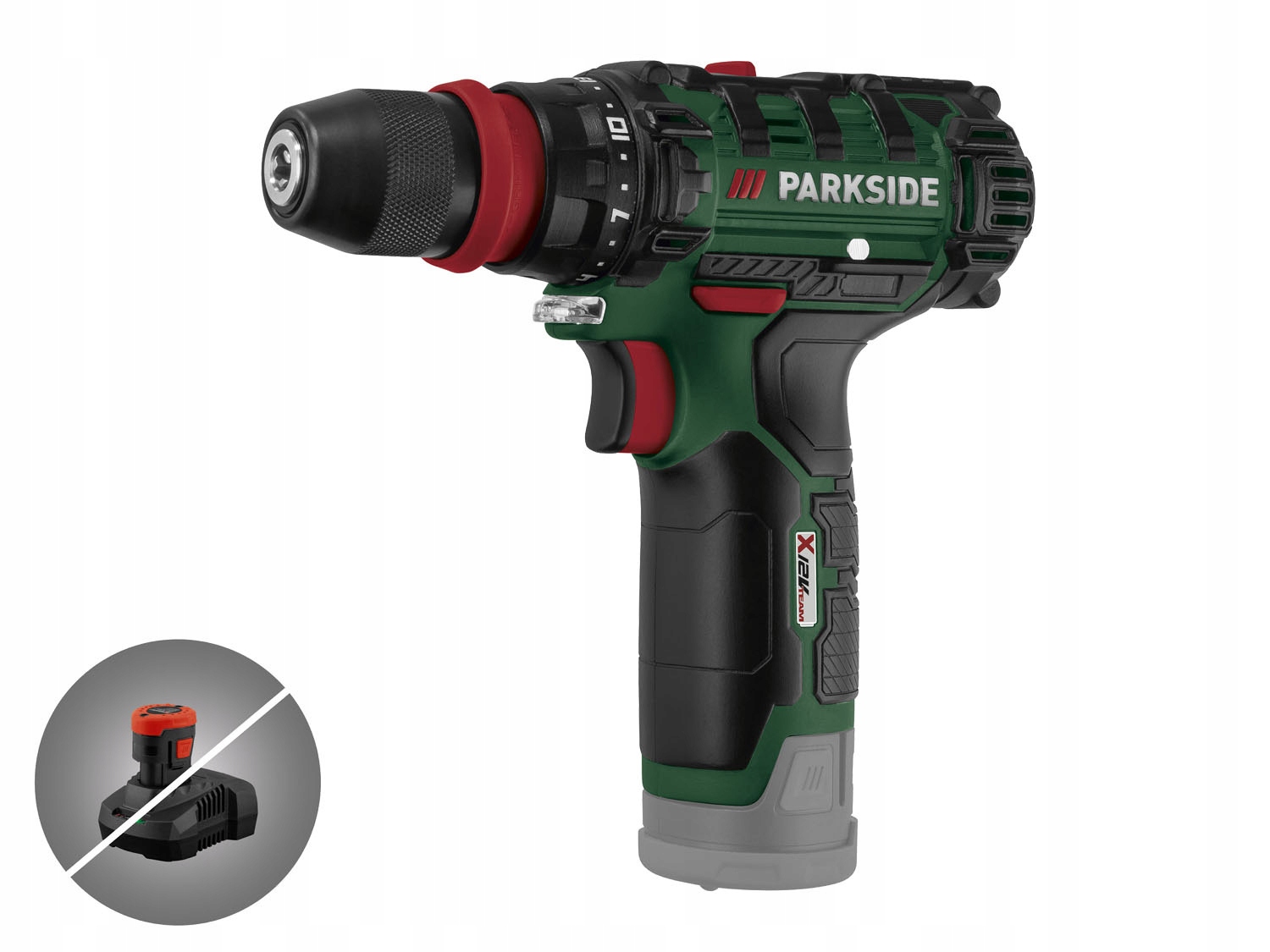 PARKSIDE WIERTARKOWKRĘTARKA 12V X12V TEAM
