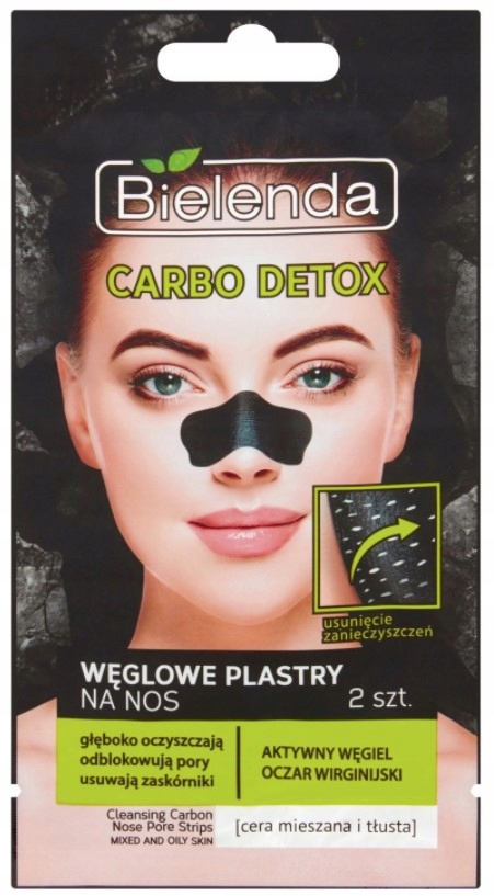 

Bielenda Carbo Detox Węglowe Plastry na Nos 2 szt