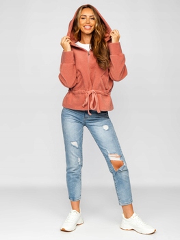 Dámská Přechodová Bunda Růžová 9320 Denley_m