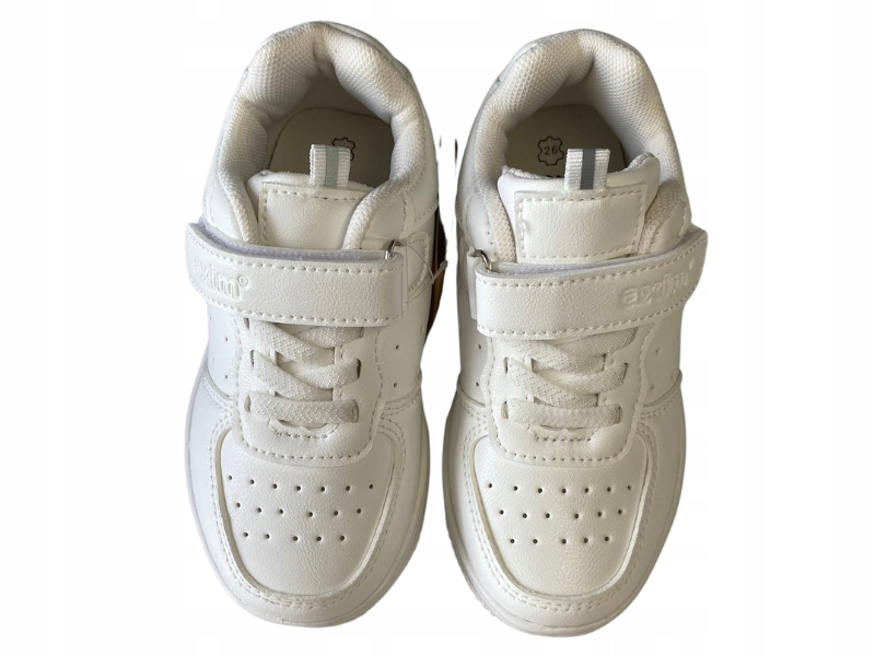 AXIM 24393B BUTY SPORTOWE SNEAKERSY SKÓRA EKOLOGICZNA BIAŁE R 38 Rozmiar (new) 38