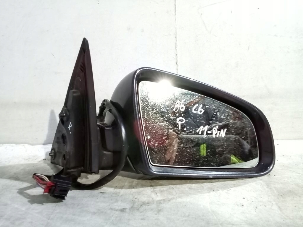 Audi A6 C6 mirror right el. 11 PIN