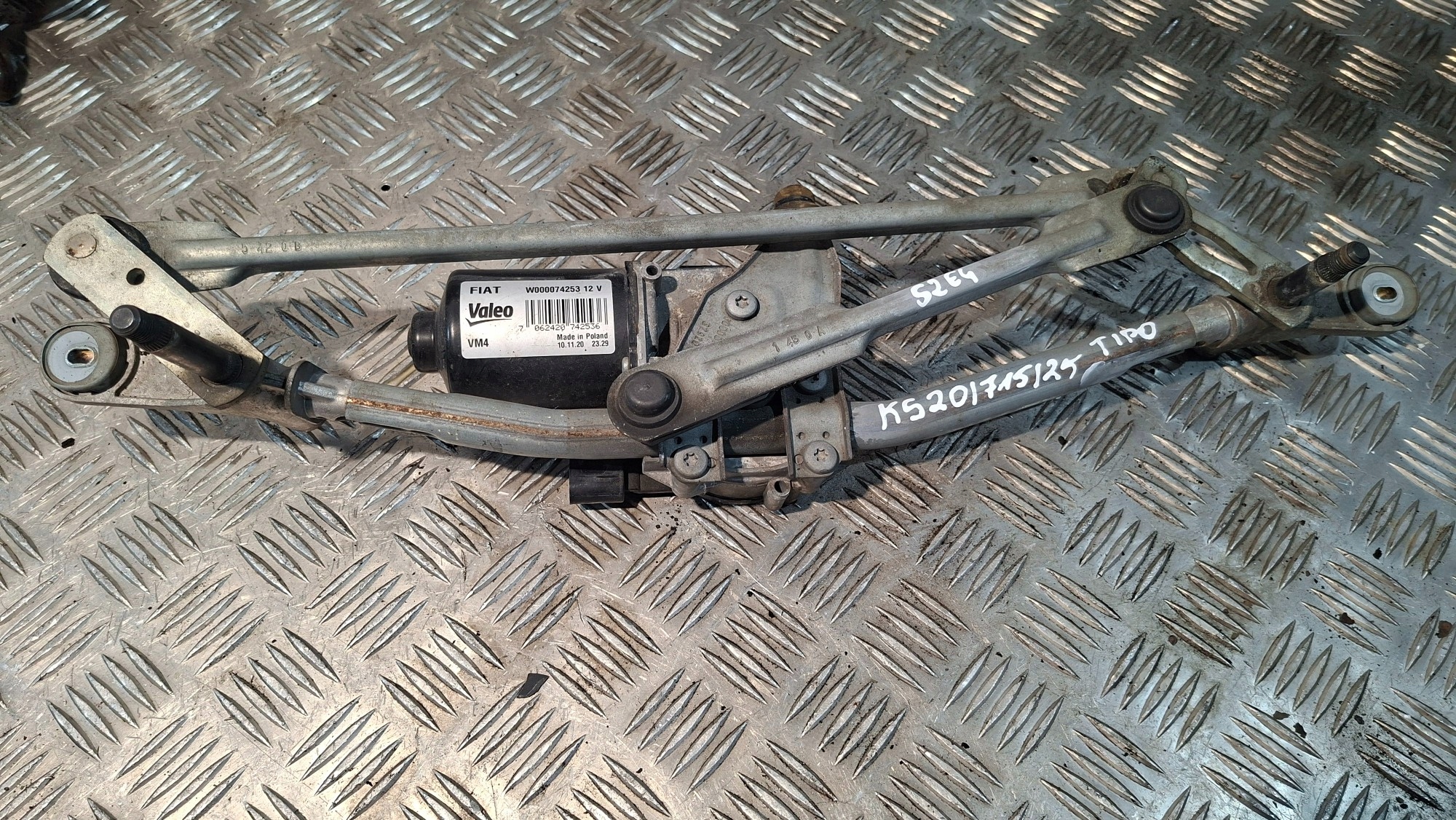 wiper mechanism front FIAT TIPO