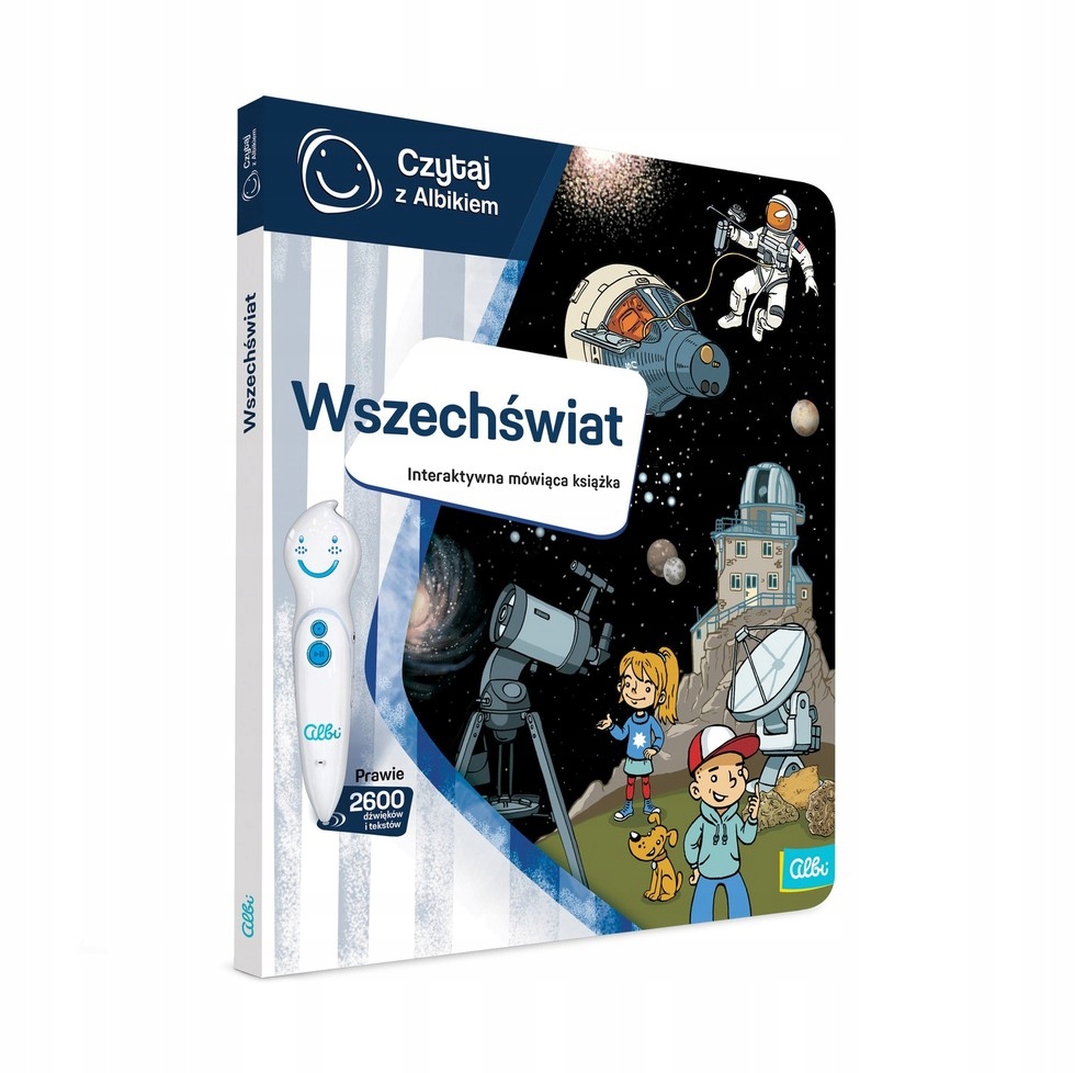 CZYTAJ Z ALBIKIEM WSZECHŚWIAT KSIĄŻKA ALBIK MÓWI Wydawnictwo Albi