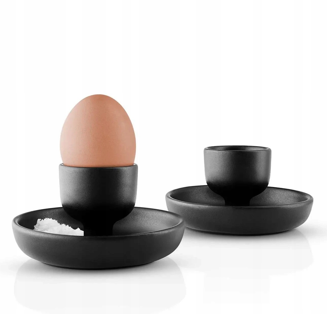 Eva Solo Nordic Kitchen Skleničky na vajíčka 2 Ks černé