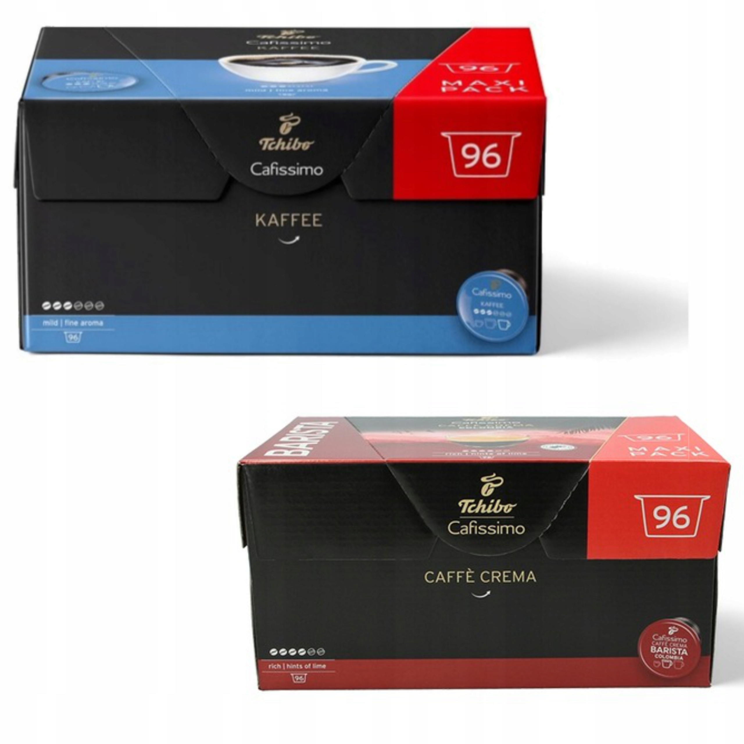 Levně Tchibo Cafissimo Fine Aroma 96 kapslí Káva Arabika/ Colombia 96 kapslí