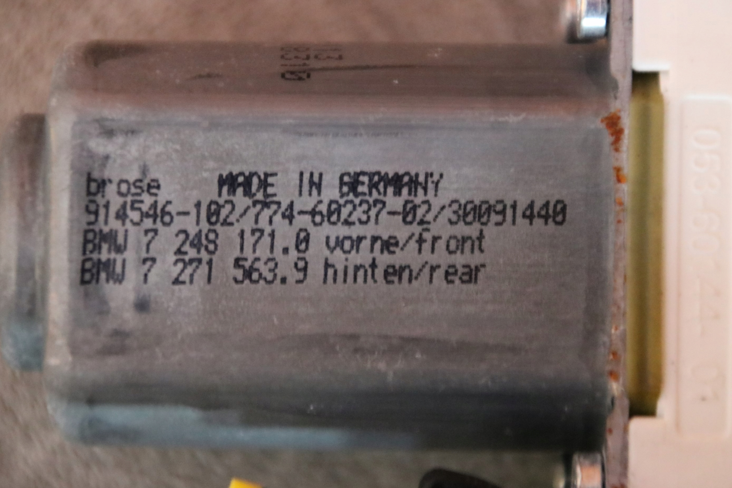 BMW F10 F11 mechanism window regulator left front left front 7182131