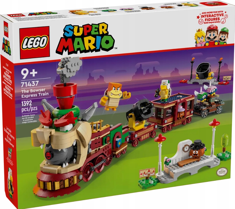 LEGO Super Mario Bowser i pociąg ekspresowy 71437