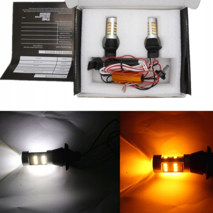 Światła LED DZIENNE KIERUNKOWSKAZY DRL 2w1 Darmowe prezenty Stan opakowania oryginalne