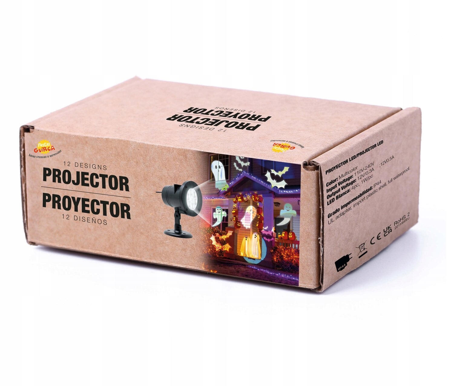 Projektor zewnętrzny 12 slajd świąteczne mix Rodzaj rzutnik