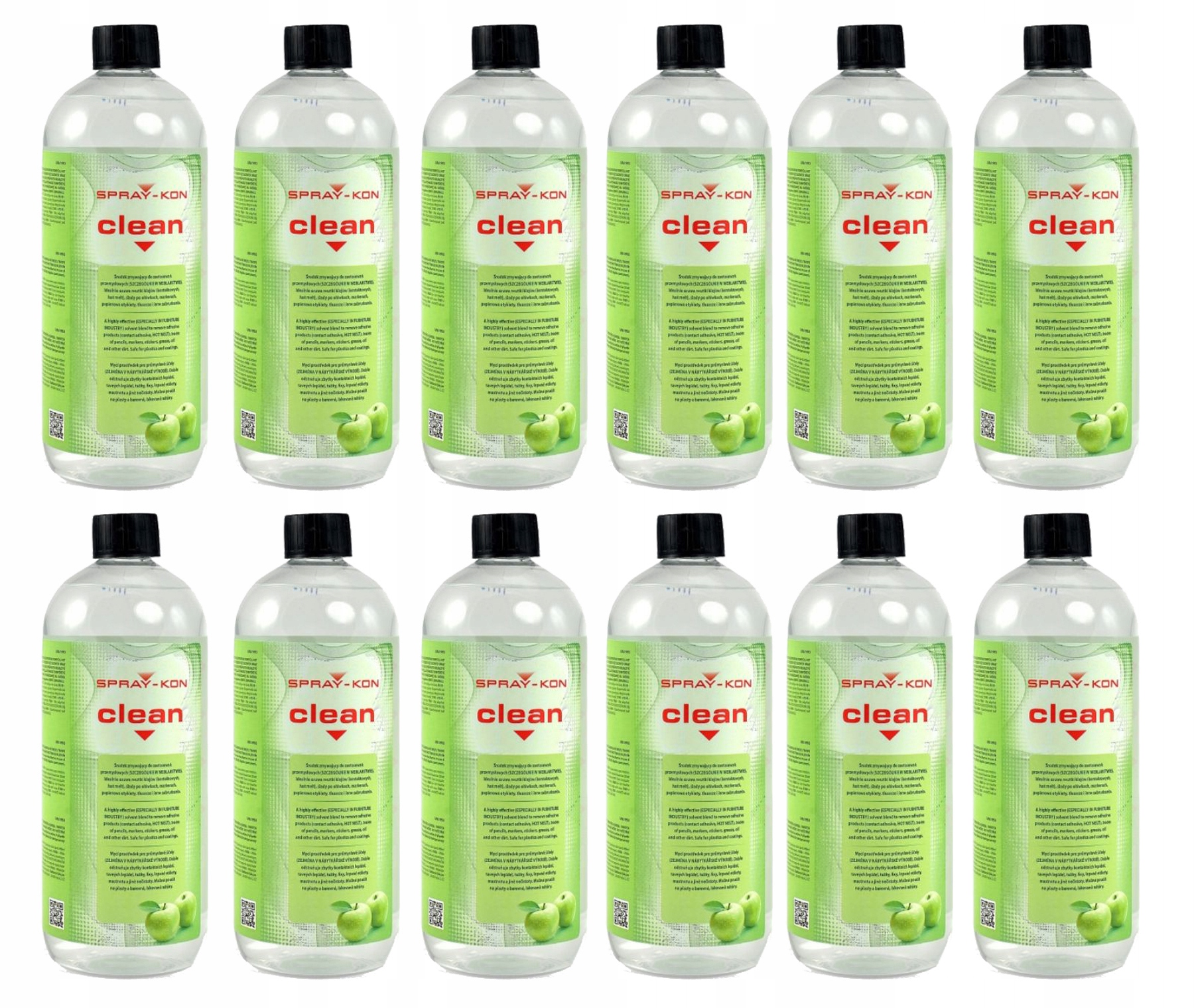 Odstraňovač nábytkových dosiek Spray-kon Clean jablkový 1 l Karton