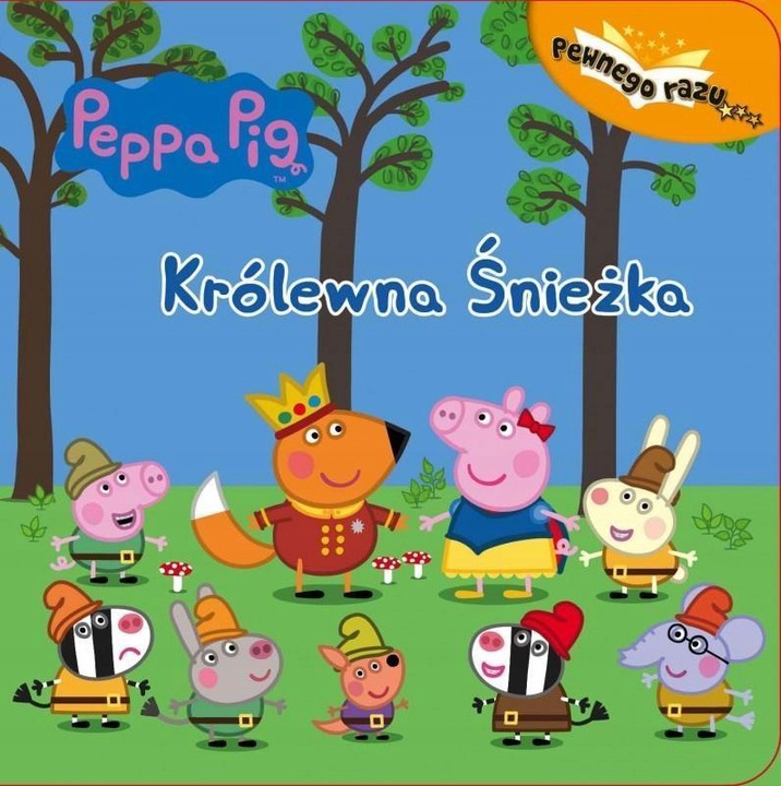 

Peppa Pig Królewna śnieżka Pewnego Razu Kartonik