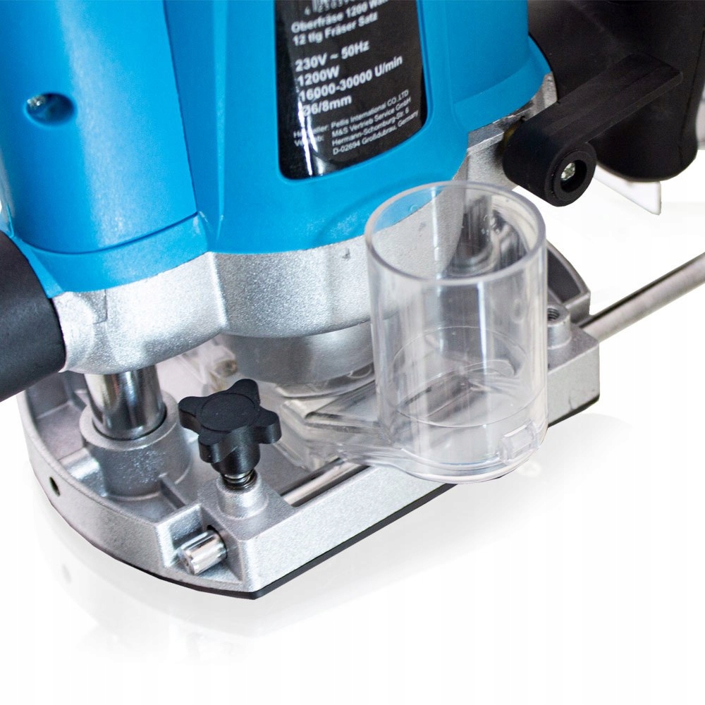 Frezarka górnowrzecionowa krawędziowa 1200W + 12x frezy Rodzaj frezarki górnowrzecionowa