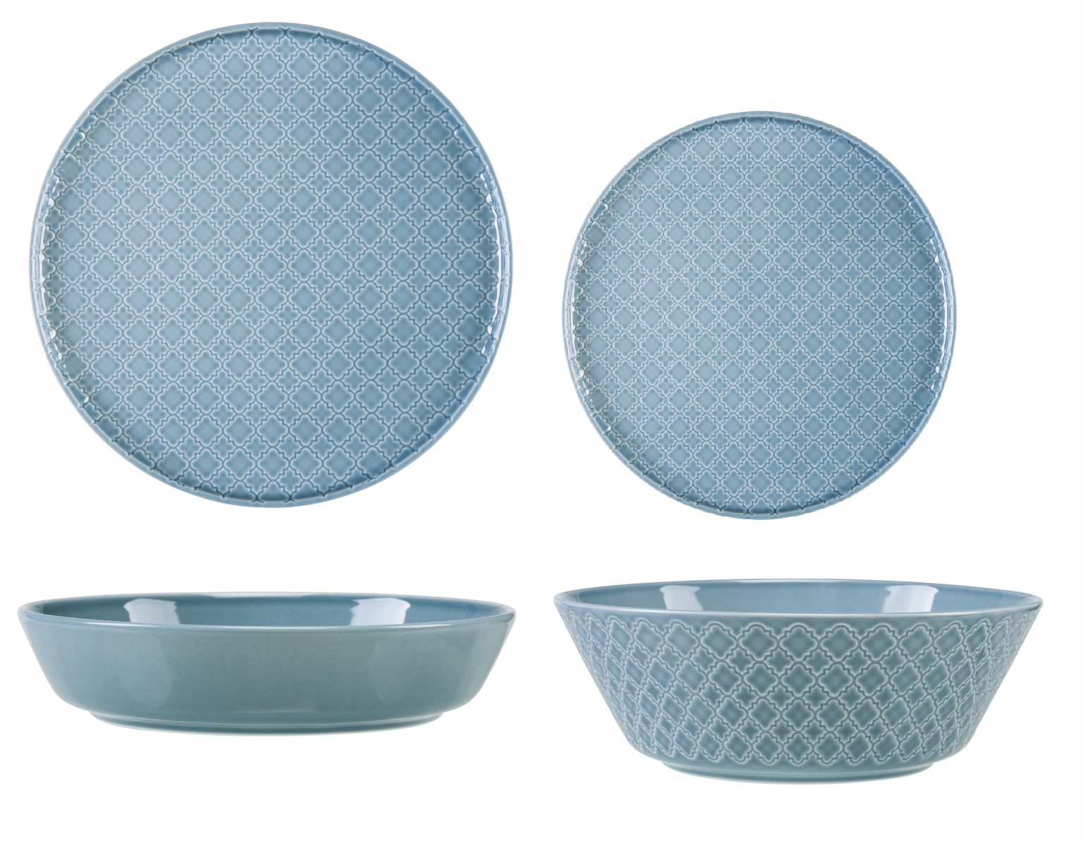 

Lubiana Marrakesz Niebieski Serwis Obiadowy 37 szt