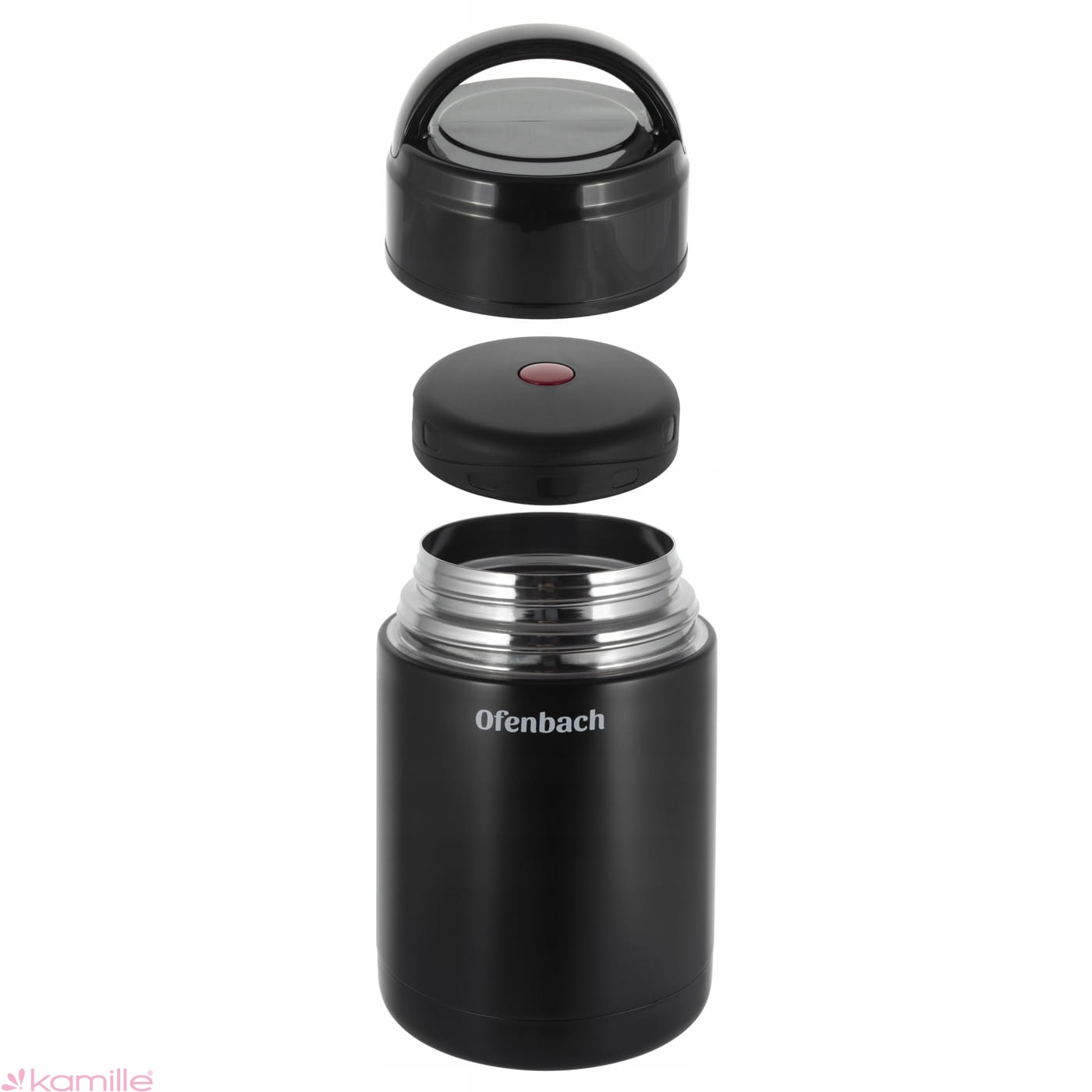 LUNCH BOX TERMOS OBIADOWY NA ZUPĘ 600 ml MISECZKA