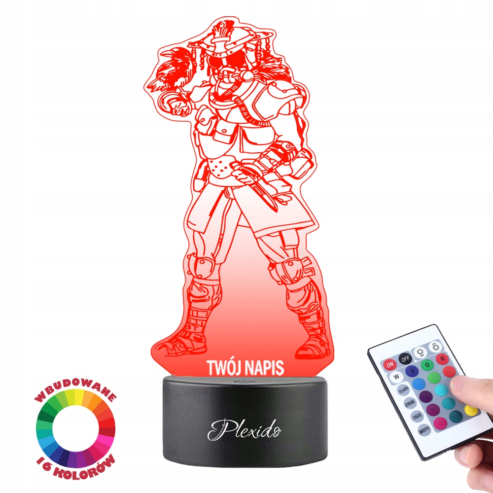 Lampka na biurko Apex Bloodhound 16 LED PLEXIDO