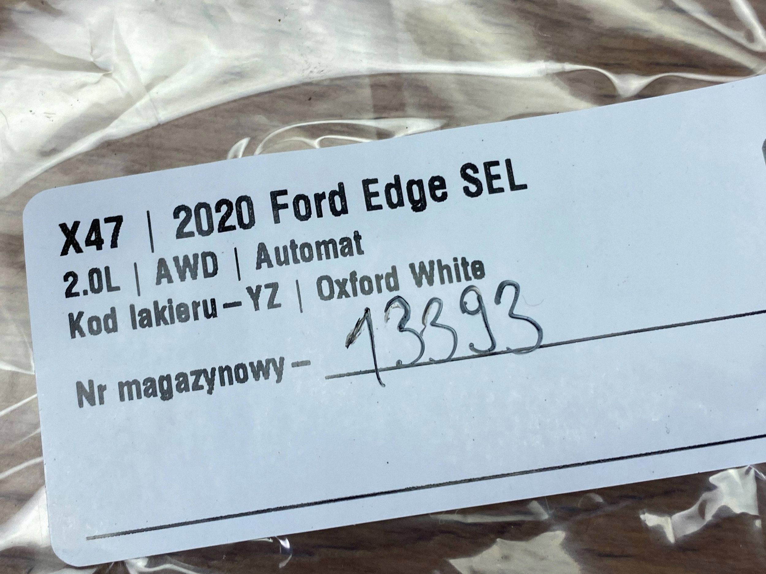 lišta dekor Ford Edge II 2019+